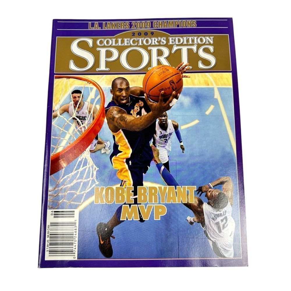 LA Lakers 2009 Champions Collectors Edition Sports Kobe Bryant MVP Magazine